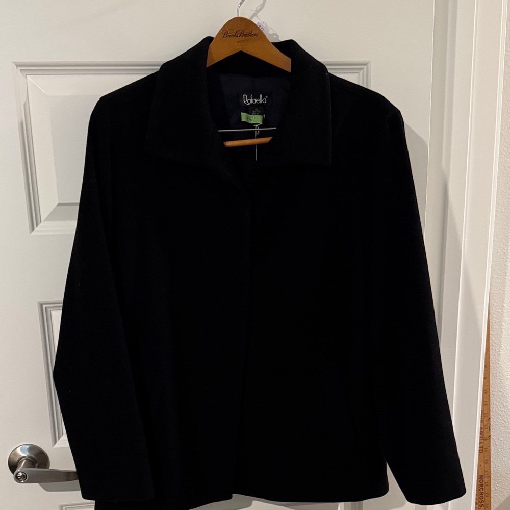 Rafaella Classic Black Blazer SZ-12